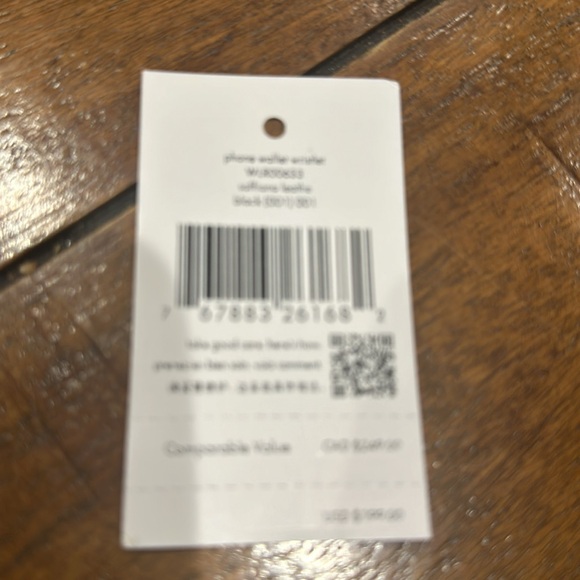 Kate Spade Staci Phone Wallet Wristlet - NWT
Black - Picture 2 of 9